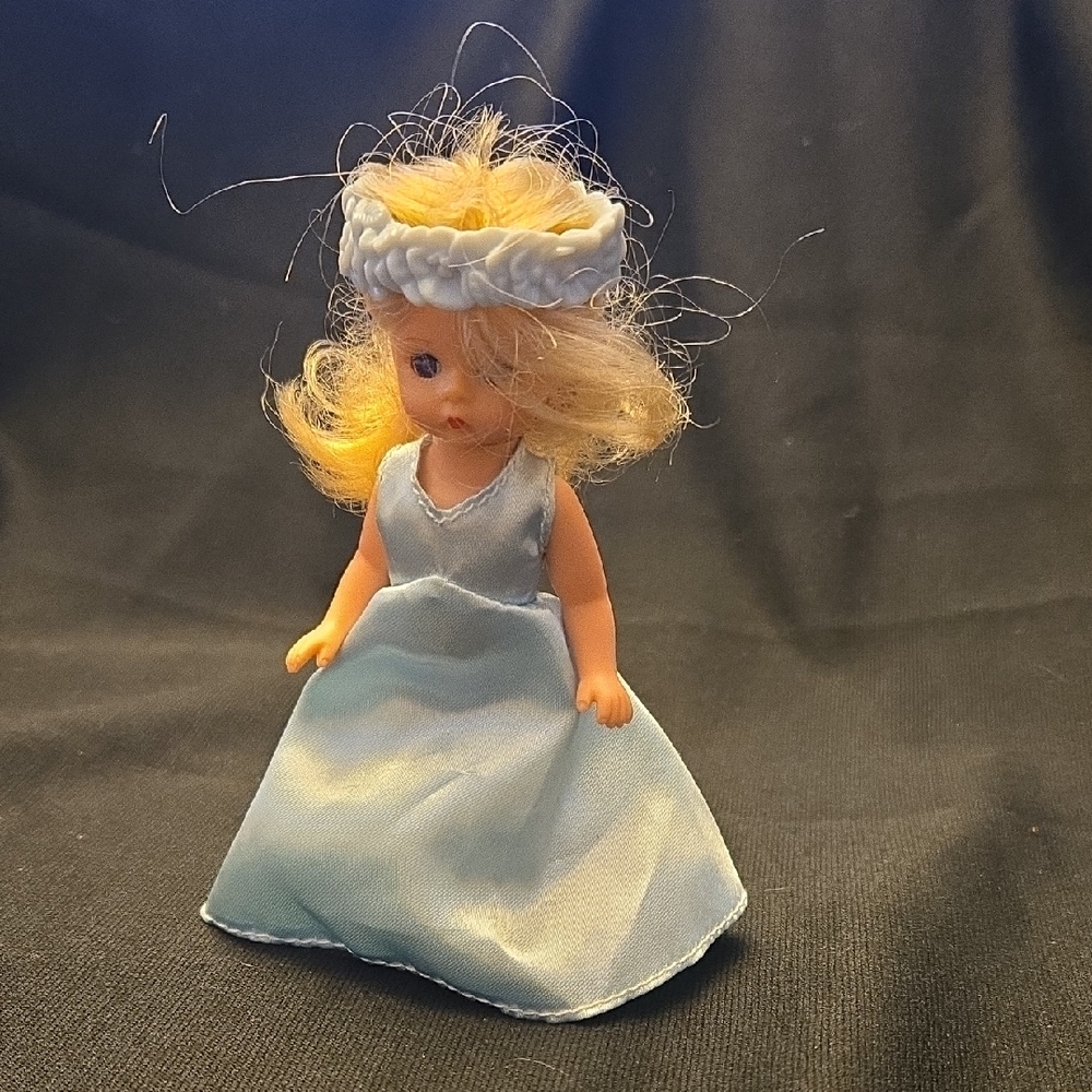 Madame Alexander Doll in Light Blue Dress with Blonde Hair